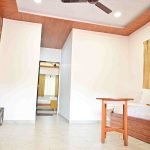 Beautiful indoor view of stay cottages at Prathamesh Valley.